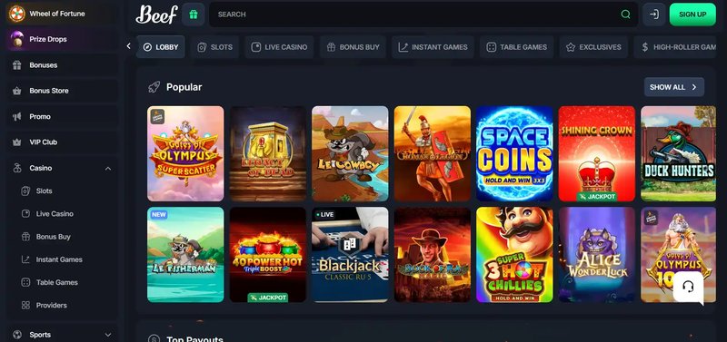 Beef online casino, beef casino bonus ohne einzahlung