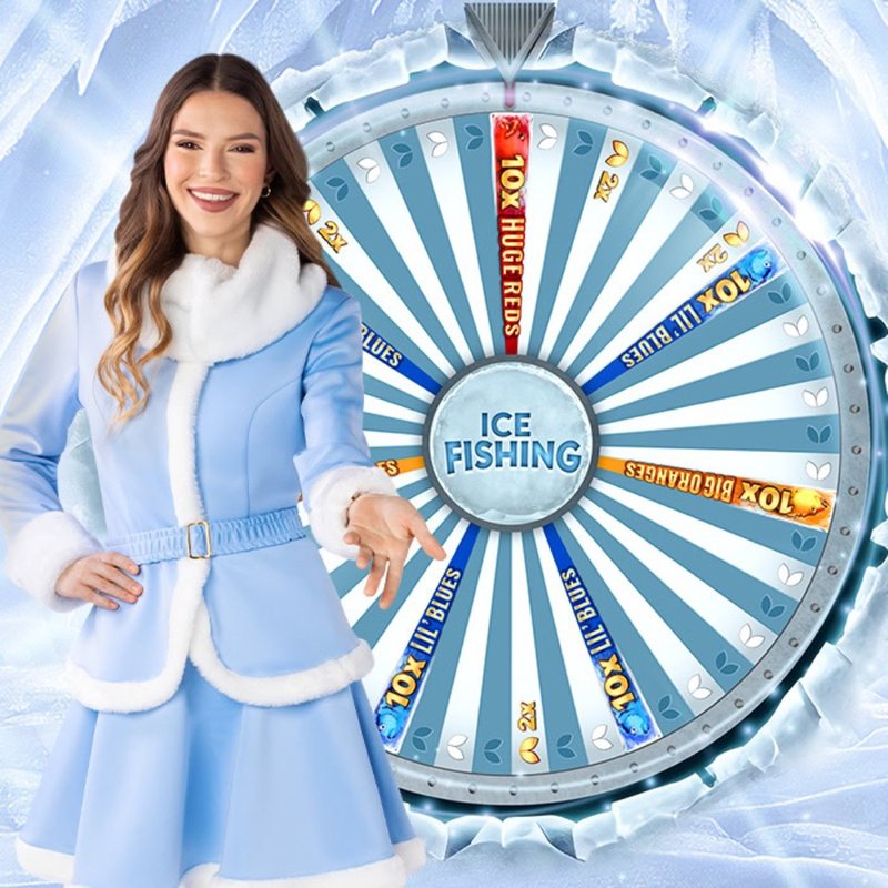 Ice fishing gambling game in United Kingdom
